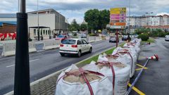 Los preparativos para el tramo urbano del Rali de Ourense acentan el trabajo logstico