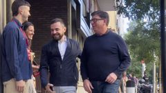 Francisco Salazar (derecha), hace un año junto a Diego Rubio.