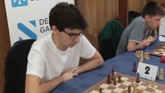 Xulio del Prado, de Xadrez Ourense, en el gallego individuales de Padr�n