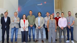 Profesionales de las tres compa��as participaron en la presentaci�n del proyecto, acto en el que tambi�n estuvo la directora de la Axencia Galega de Innovaci�n,�Carmen Cotelo