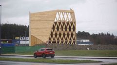 La estructura exterior del edificio estar� totalmente instalada dentro de varias semanas