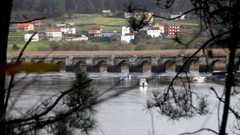 Ponte Nafonso, entre los concellos de Outes y Noia, A Coru�a