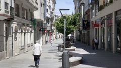 La r�a Bispo Aguirre vac�a este domingo a la hora del verm�