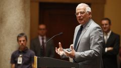 El ministro de Exteriores en funciones, Josep Borrell