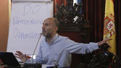Gonzalo Pérez Jácome, alcalde de Ourense y líder del partido Democracia Ourensana.