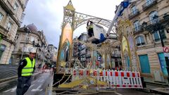 An no hay fecha del encendido de las luces de Navidad de Vigo