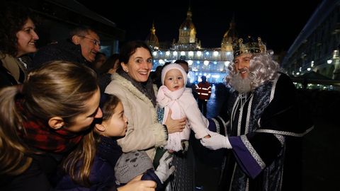 Los Reyes Magos, en A Coru�a