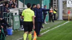 Javi Rey vivi� el partido con intensidad