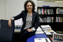 La directora de la OTRI, �ngeles L�pez Lozano, en su despacho del antiguo edificio del Cacti. 