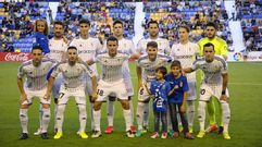 Once del Real Oviedo ante el UCAM Murcia