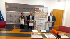 Prada, Tom� y Sanmartino en la presentaci�n de los actos conmemorativos del 25 aniversario