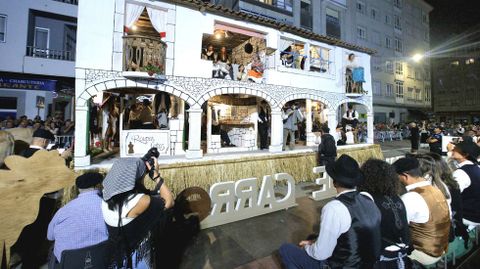 Otro detalle del carro de la R�a do Comercio, al t�rmino del desfile