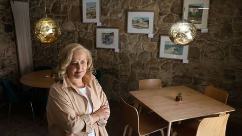 La exposicin de MDC Vicente estar expuesta todo el verano en El Jardn de Corrubedo