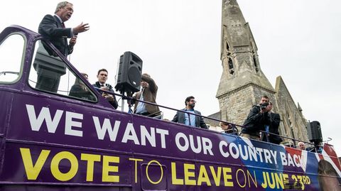 Campaa a favor del brexit