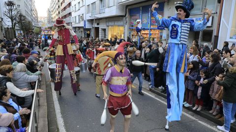 Cabalgata de Reyes en Santiago