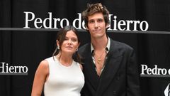 Bea Gimeno y Nacho Aragn, en un desfile en septiembre