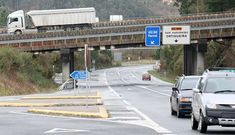 En la imagen, la salida y el acceso a la AG 64 donde se producen los accidentes.