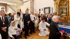 Decenas de personas asisten a la misa inaugural del a�o jubilar de San Roque