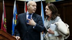 Gomendio, juto a Wert en un acto en Madrid