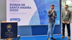 El alcalde de Cambados recogi&oacute; el galard&oacute;n en Fitur