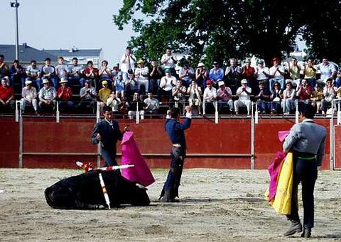 Los participantes en la novillada no pueden ir vestidos con el traje de luces.