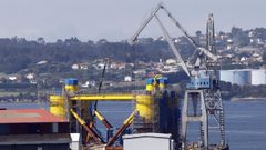 Navantia Fene construy� estructuras para el parque flotante de Kinkardine