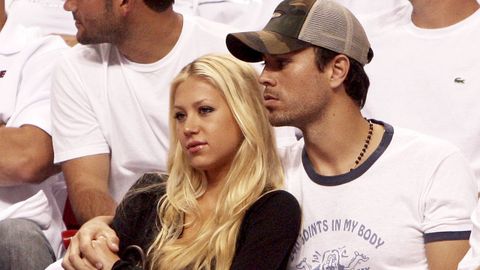 Anna Kournikova con Enrique Iglesias