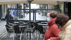 Imagen de archivo de terraza en Ferrol