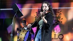Dos de los integrantes de la banda Lorelia 