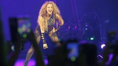 Shakira actu� en el 2018 en el Coliseum de A Coru�a ante 10.000 personas