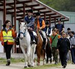 Actividades en el centro ecuestre de Vilamar�n.