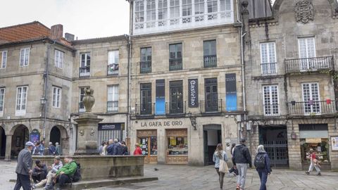 El inmueble en venta de la praza do Toural