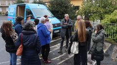 El delegado territorial de la Xunta, Manuel Pardo, visit� de Nogueira de Ramu�n junto a su alcalde, Julio Carlos Temes, para supervisar el funcionamiento de uno de los cuatro centros de informaci�n a la mujer 