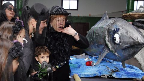 El entierro del carnaval es un cl�sico en Vilaxo�n.