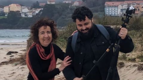 Marilar Aleixandre y Alberto Pombo