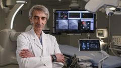 Gonzalo Pe�a, jefe de Cardiolog�a del Hospital de San Rafael de A Coru�a 