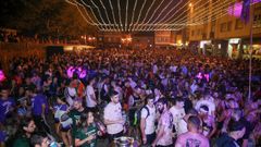 El Chupitaso en Rianxo es sin�nimo del inicio de las Festas da Guadalupe.