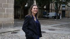 Natalia Gonz�lez, candidata del PSOE en Ourense