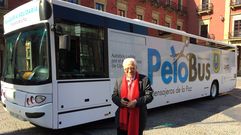 El Padre �ngel, junto al �Pelob�s�, en Gij�n