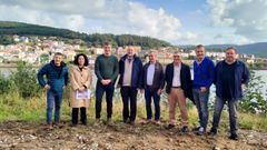 Reuni�n con la alcaldesa de Cee para abordar el proyecto de uni�n de los dos paseos mar�timos
