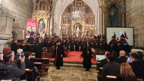 El concierto tuvo lugar en el santuario de Vilamaior do Val.