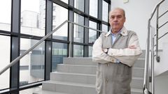 Rafael Rodr�guez Mart�nez, presidente de Alcer Galicia