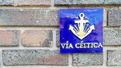 Se�alizaci�n de la V�a C�ltica en Malpica