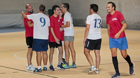 PARTIDO DE FUTBOL ENTRE EL PP Y EL PSOE DE PONTEVEDRA