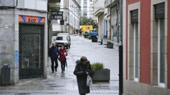 La calle Amor Meiln, donde se produjo la agresin en agosto del 2024