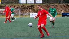 Imagen del encuentro entre el Uni�n y el Galicia Mugardos.