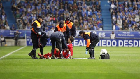 Derbi en el Carlos Tartiere entre el Oviedo y el Sporting, temporada 2018-2019