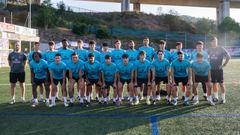 Una imagen del plantel azul�n