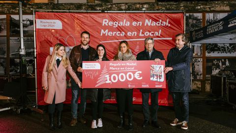 Las ganadoras del sorteo del comercio focense