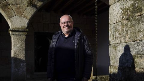 C�sar Fern�ndez Gil, alcalde de Ribadavia que foi presidente durante o 2025 da Rede de Xuder�as de Espa�a